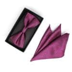 Corbatín Magenta Paisley S - Zaza Dorali