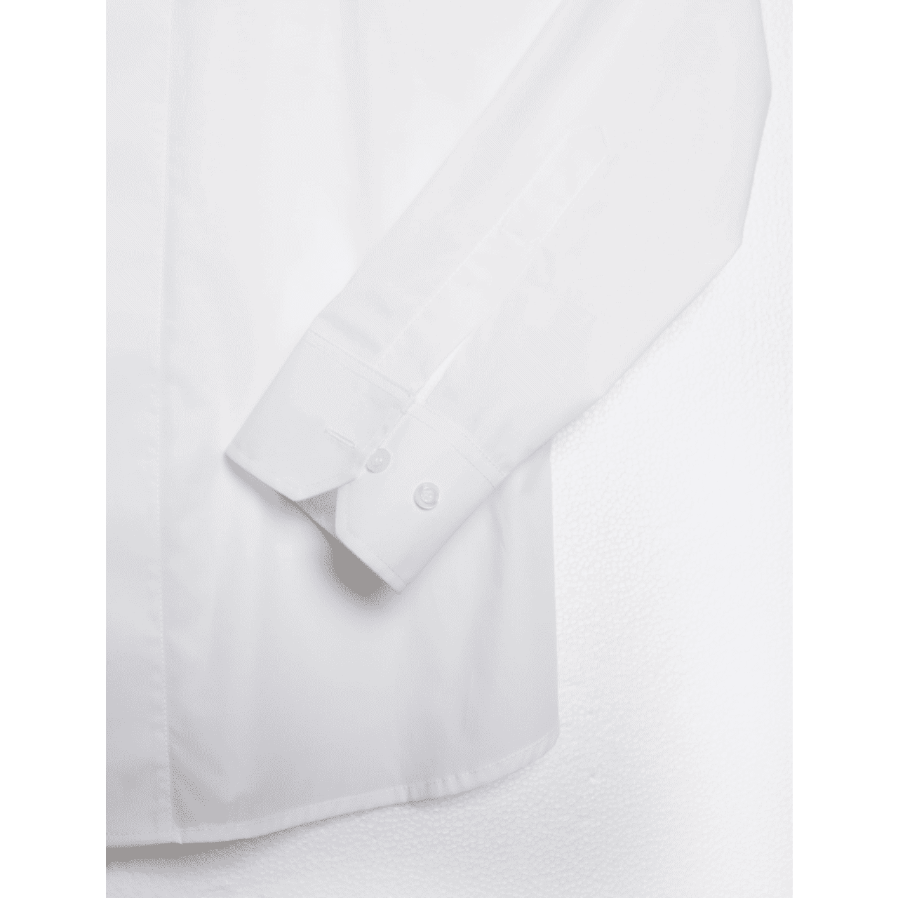 Camisa Blanca Tapeta Oculta Slim Fit, vista 3