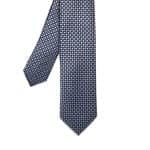 Corbata Marino Rombos y Cuadrados - Zaza Dorali