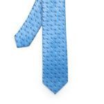 Corbata Celeste Puntos - Zaza Dorali