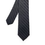 Corbata Negro Rayas M - Zaza Dorali
