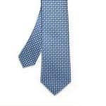 Corbata Azul Rombos Claros - Zaza Dorali