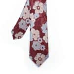 Corbata Rojo Flores XL - Zaza Dorali
