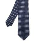 Corbata Marino Puntos Blancos M - Zaza Dorali