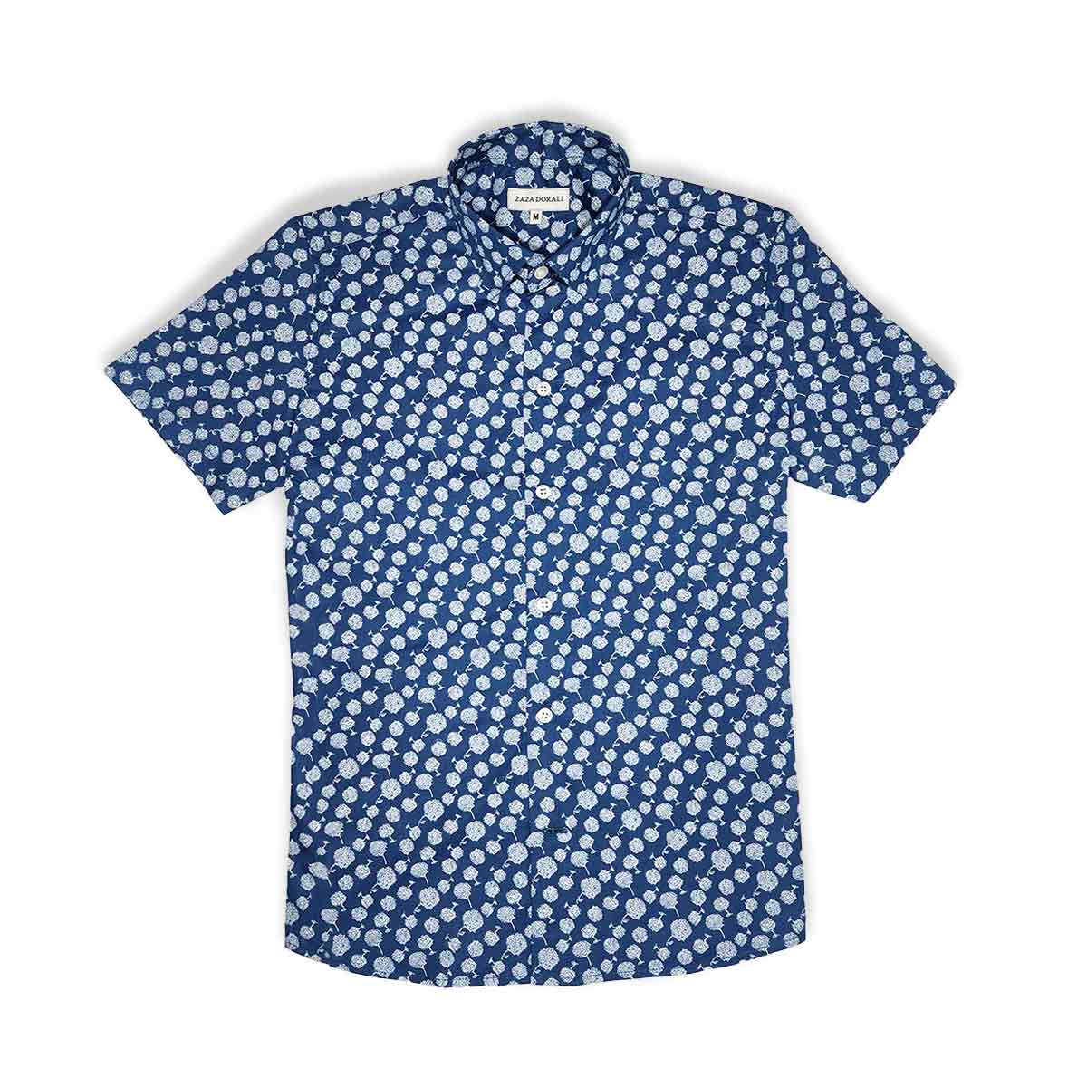 Camisa Flor Blanca - Zaza Dorali