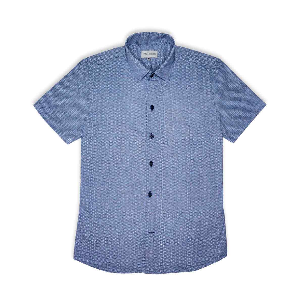 Camisa Mandala Azul - Zaza Dorali