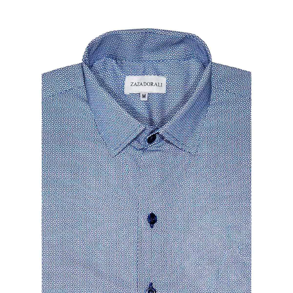 Camisa Mandala Azul, vista 2