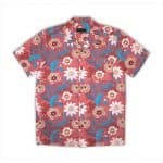 Camisa Flor Roja - Zaza Dorali