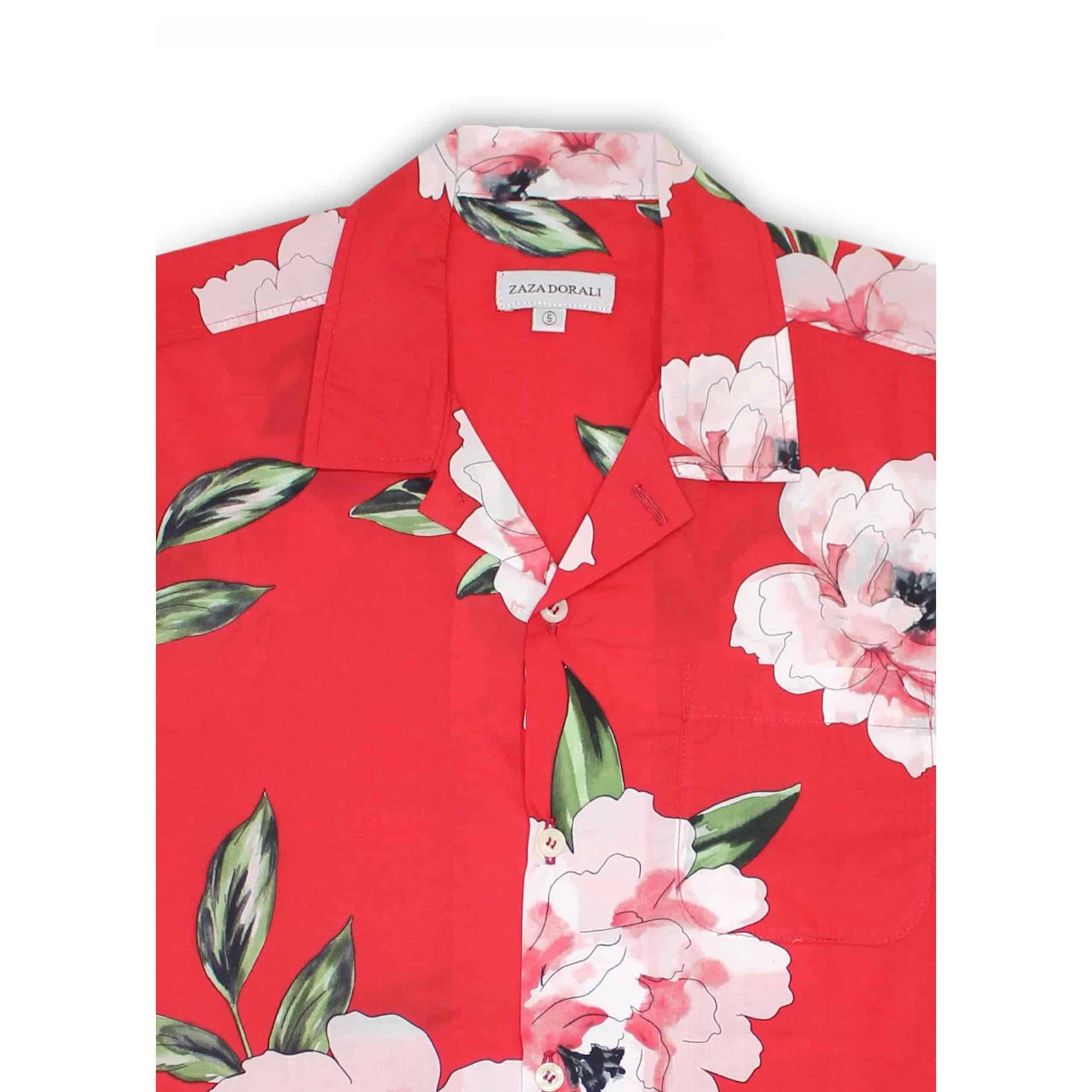 Camisa Jazmín Agua, vista 2