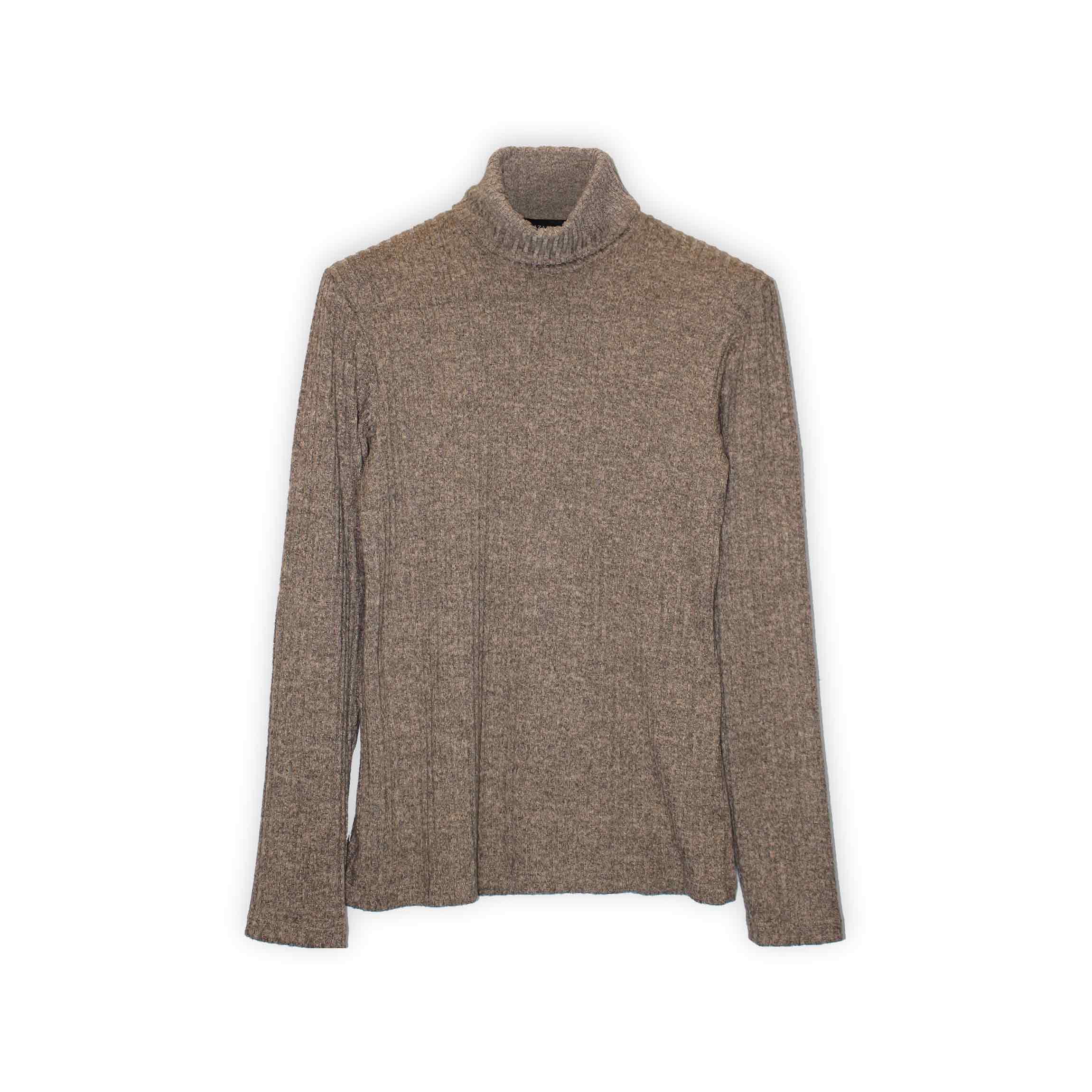 Polera Beatle Canutón Taupe - Zaza Dorali