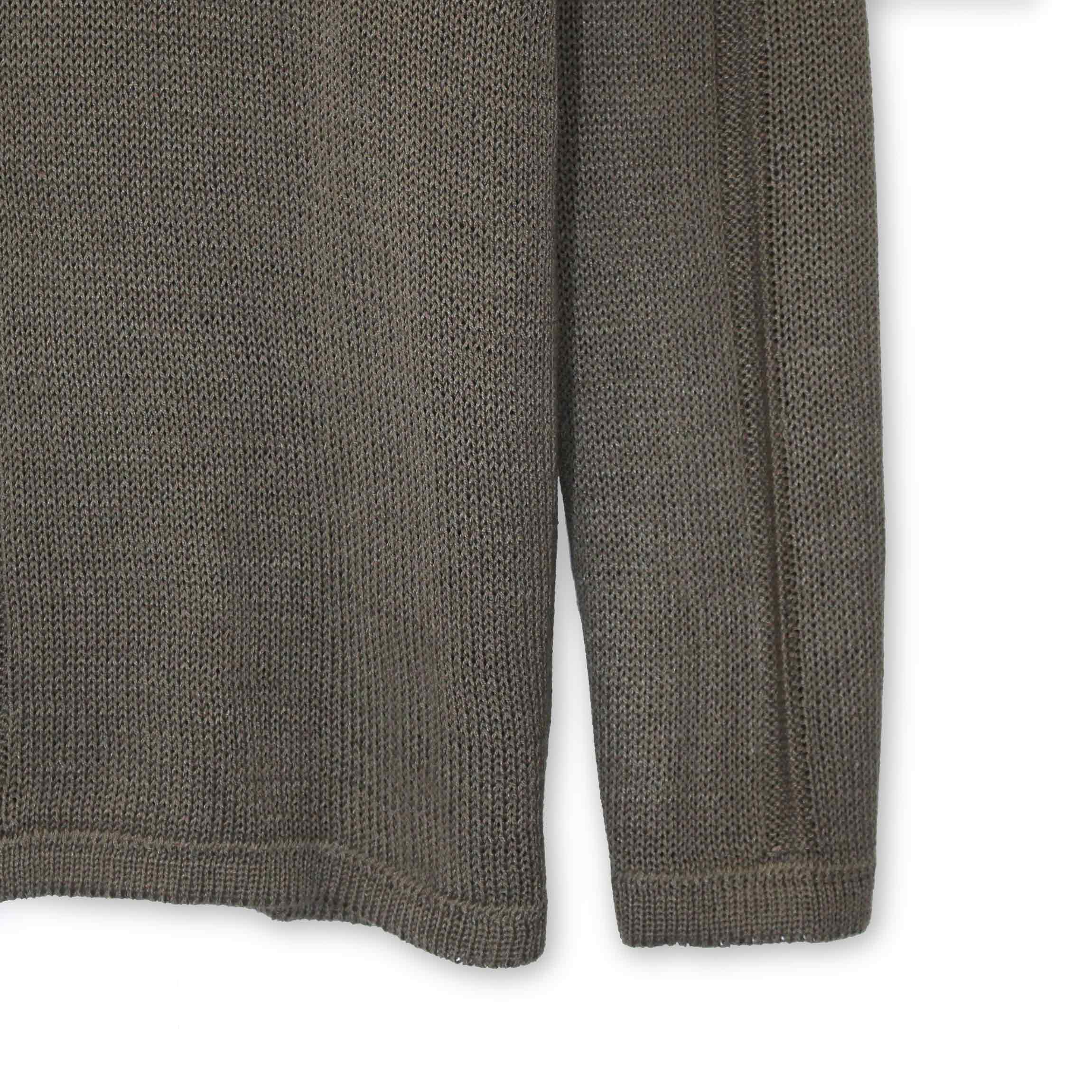 Sweater Cuello V Crochet Safari, vista 3