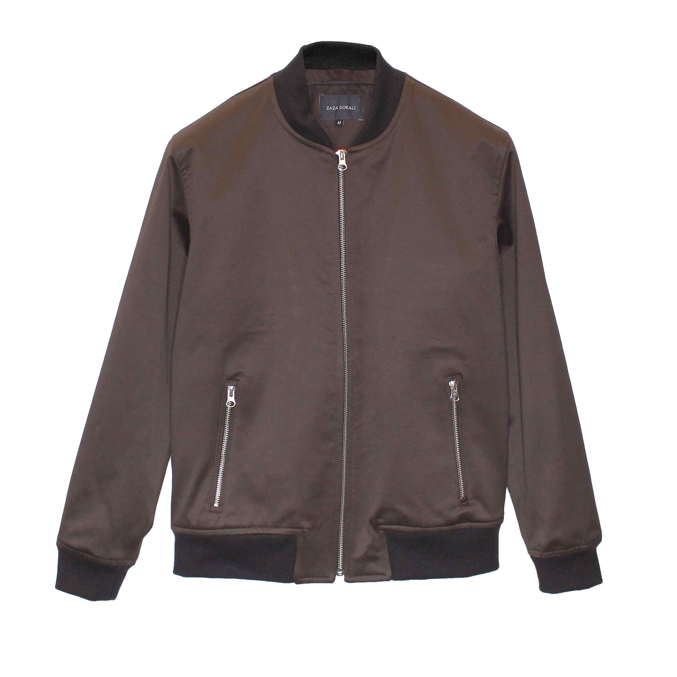 Chaqueta Bomber Choco - Zaza Dorali