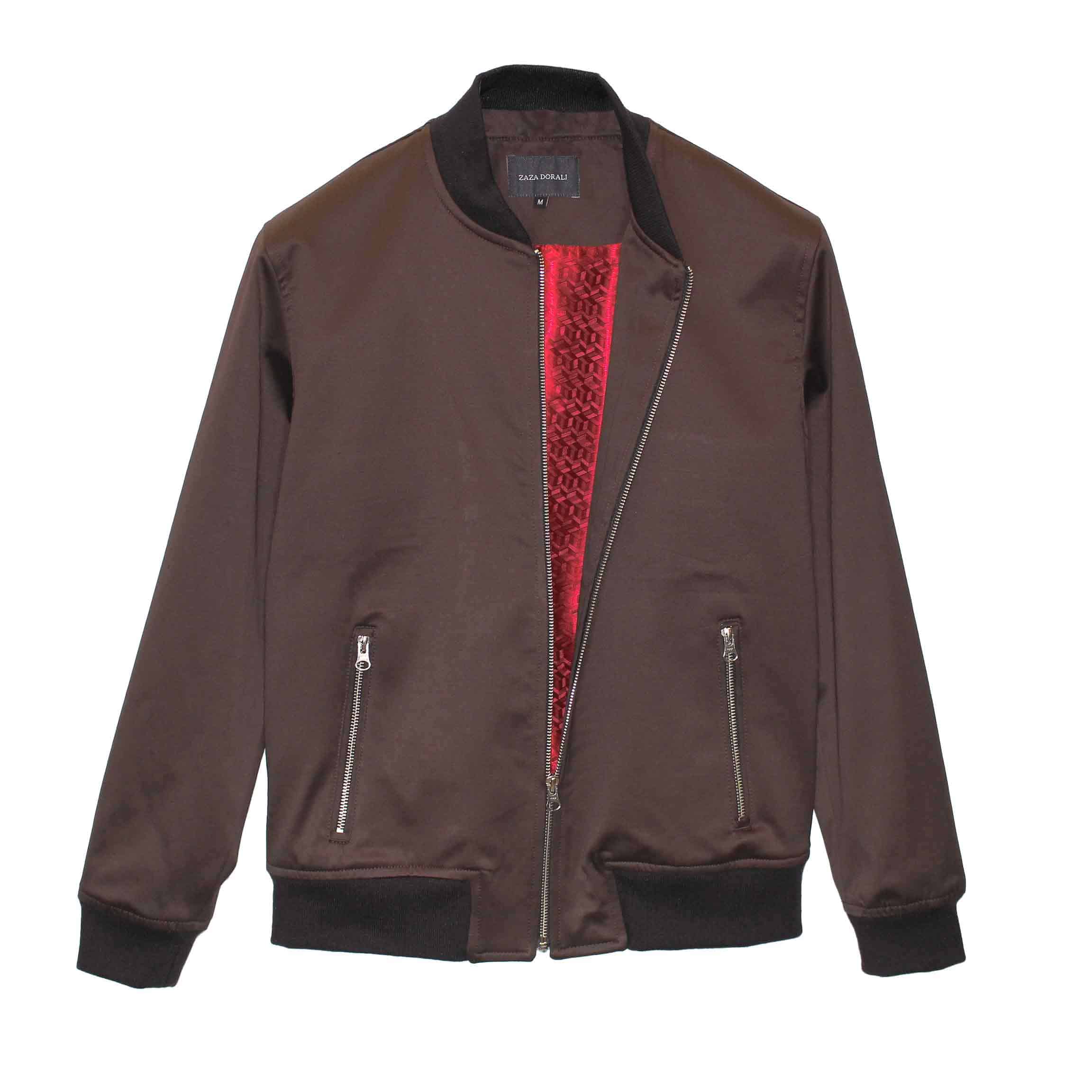 Chaqueta Bomber Choco, vista 2