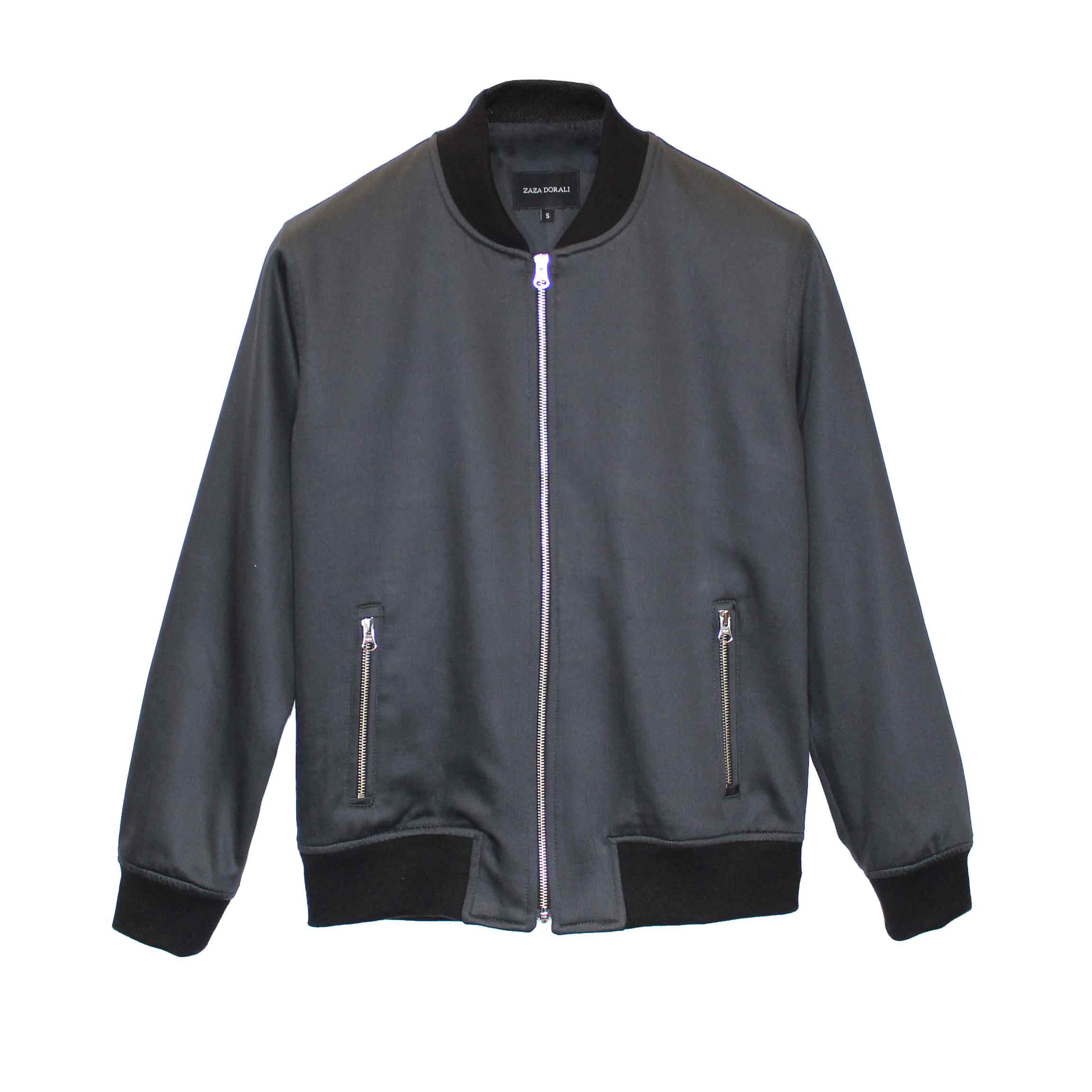 Chaqueta Bomber Grafito - Zaza Dorali