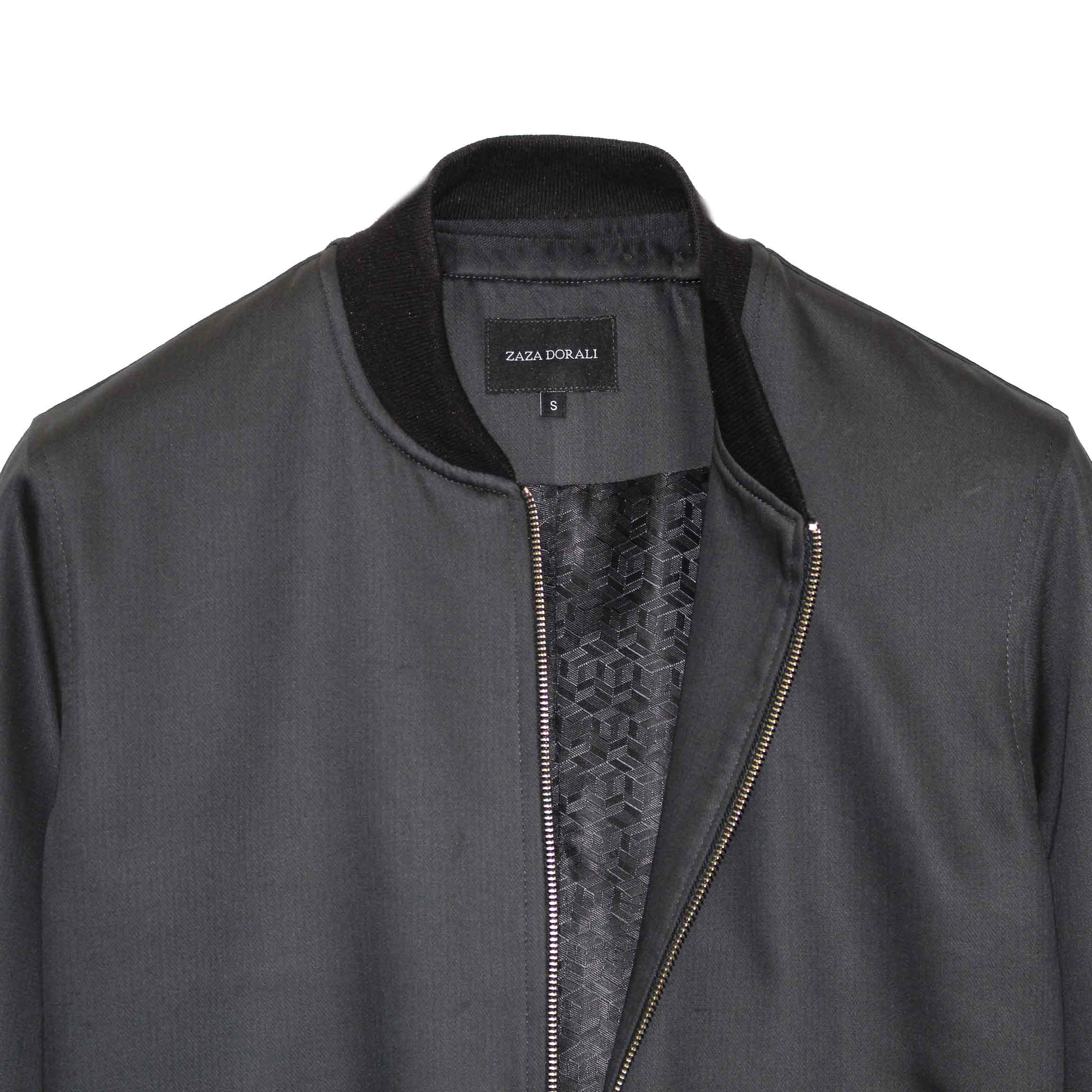 Chaqueta Bomber Grafito, vista 2