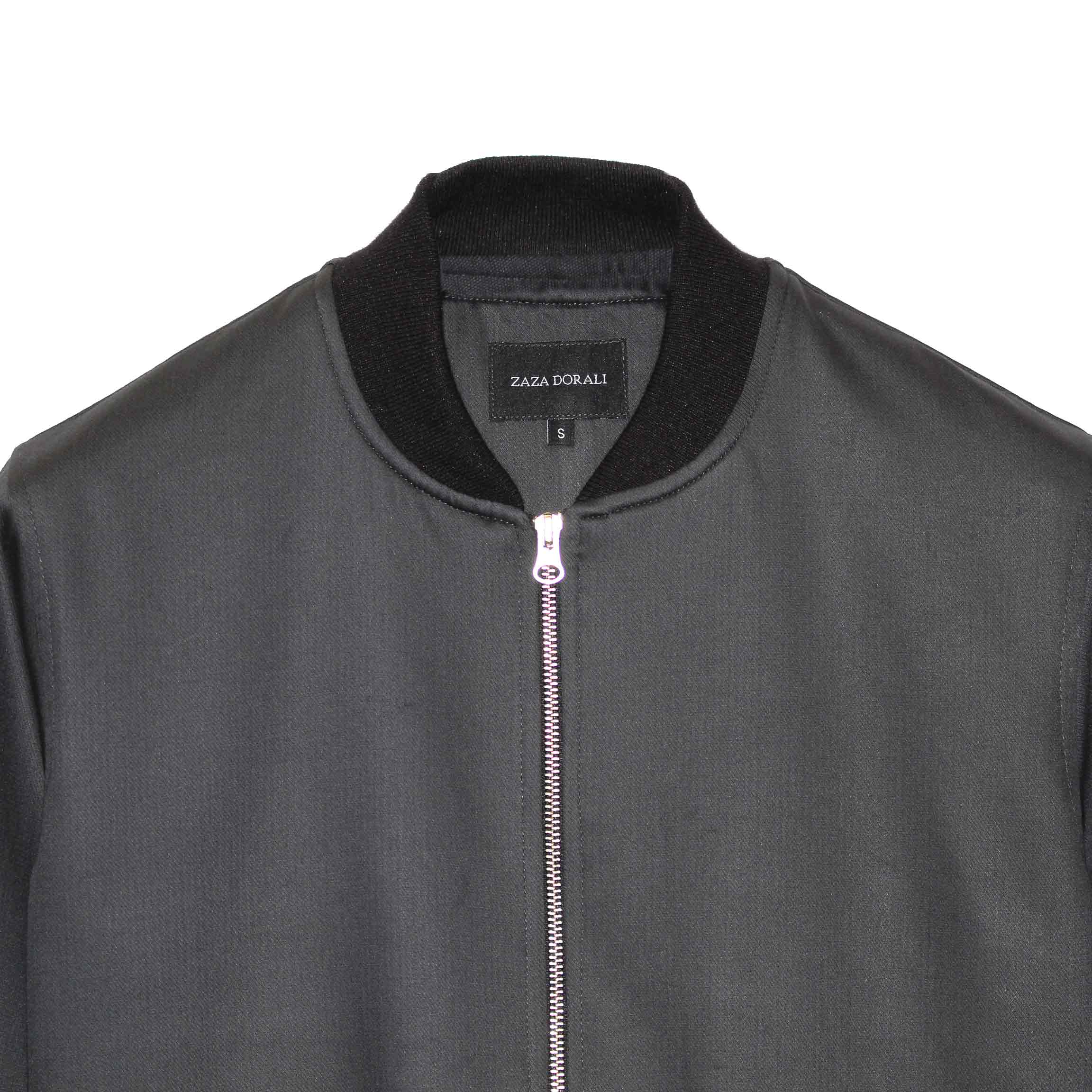 Chaqueta Bomber Grafito, vista 3