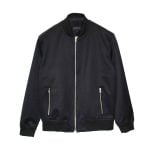 Chaqueta Bomber Negro - Zaza Dorali