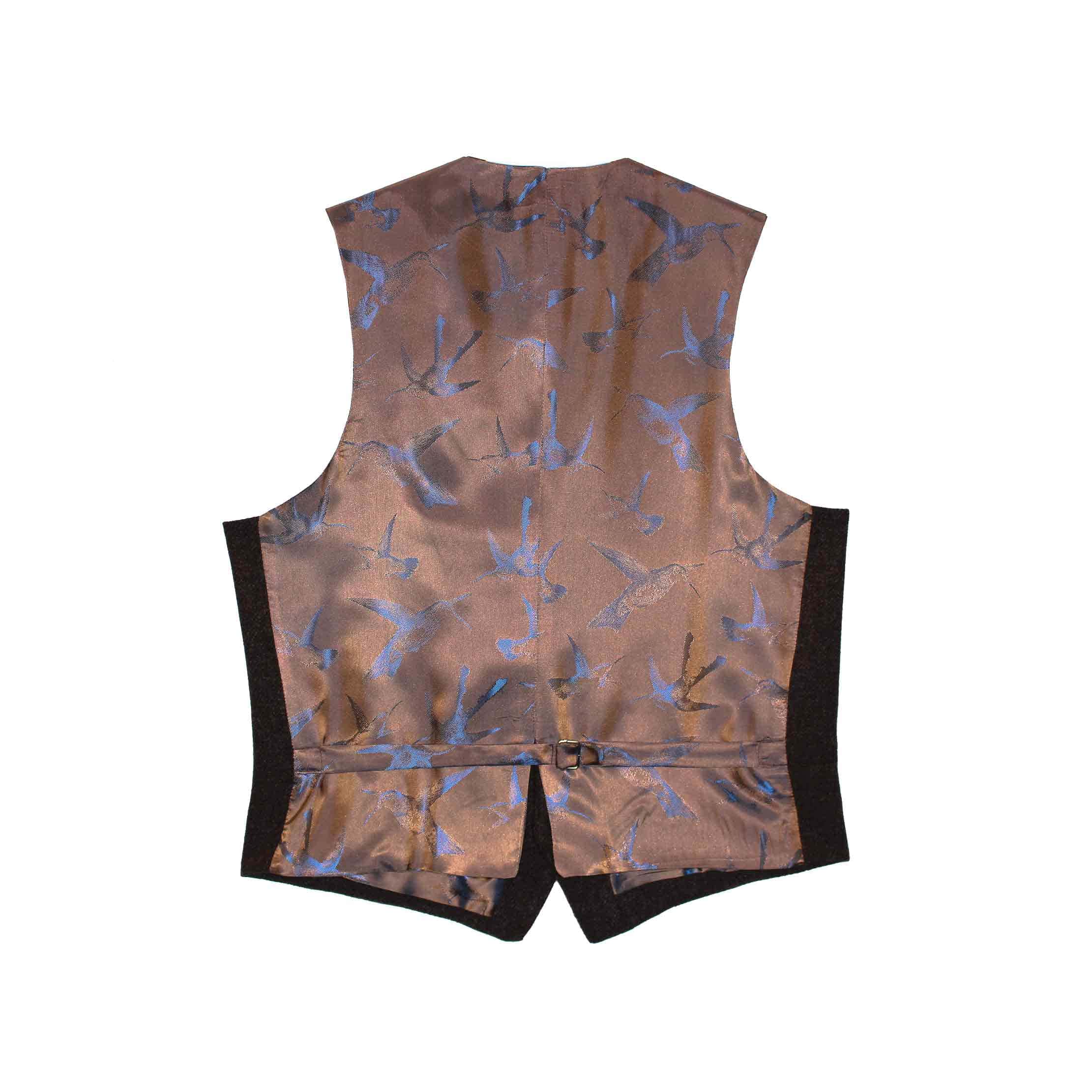 Gilet Lana Tabaco, vista 3