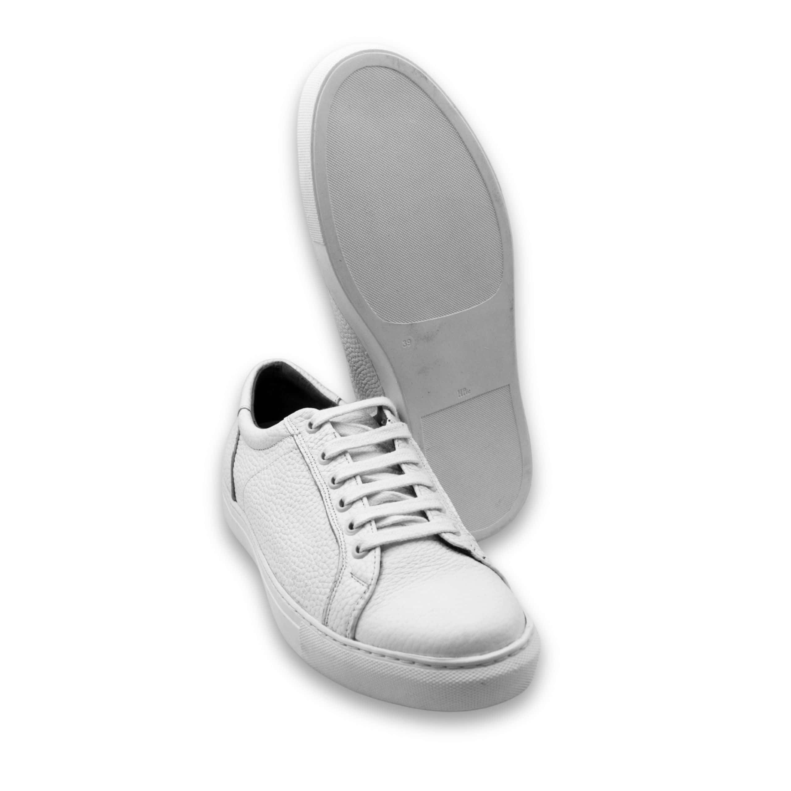 Zapatilla 166 Blanca, vista 4