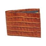 Billetera Croco Café Claro - Zaza Dorali