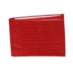 Billetera Reptil Rojo - Zaza Dorali