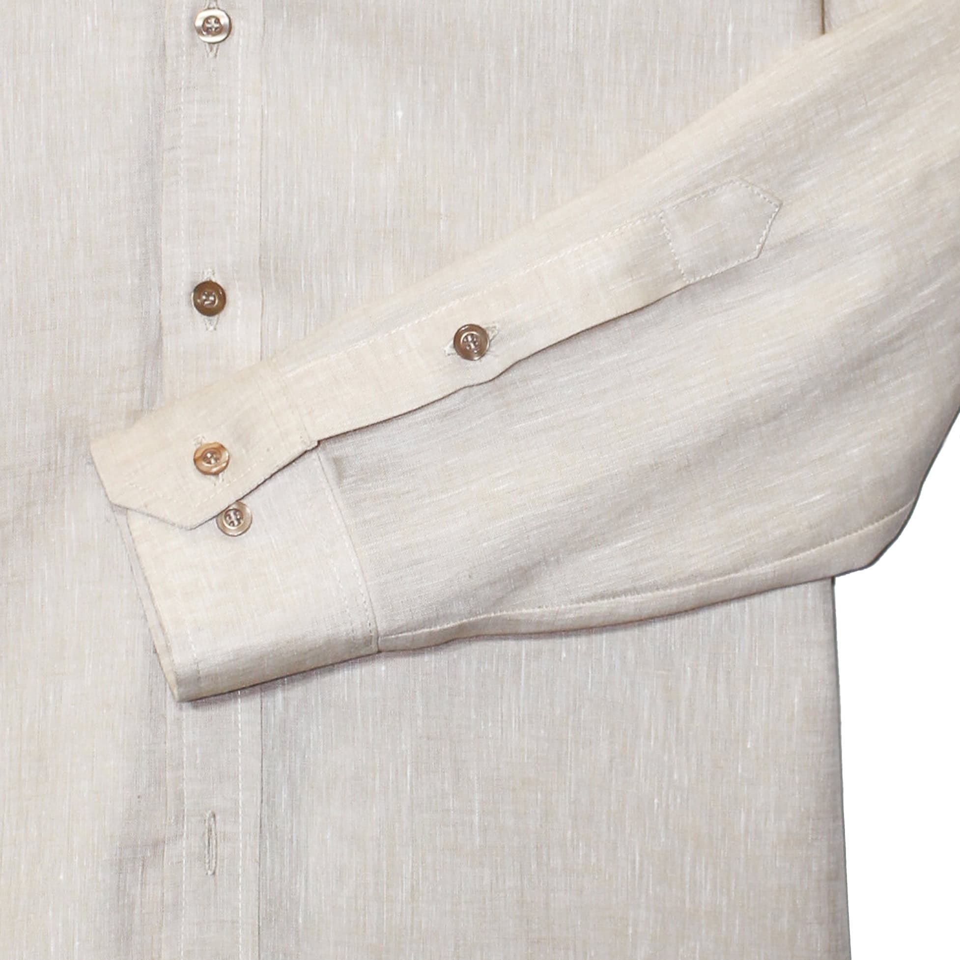 Camisa Lino Natural - Zaza Dorali