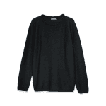 Sweater Cuello Roulet Negro - Zaza Dorali