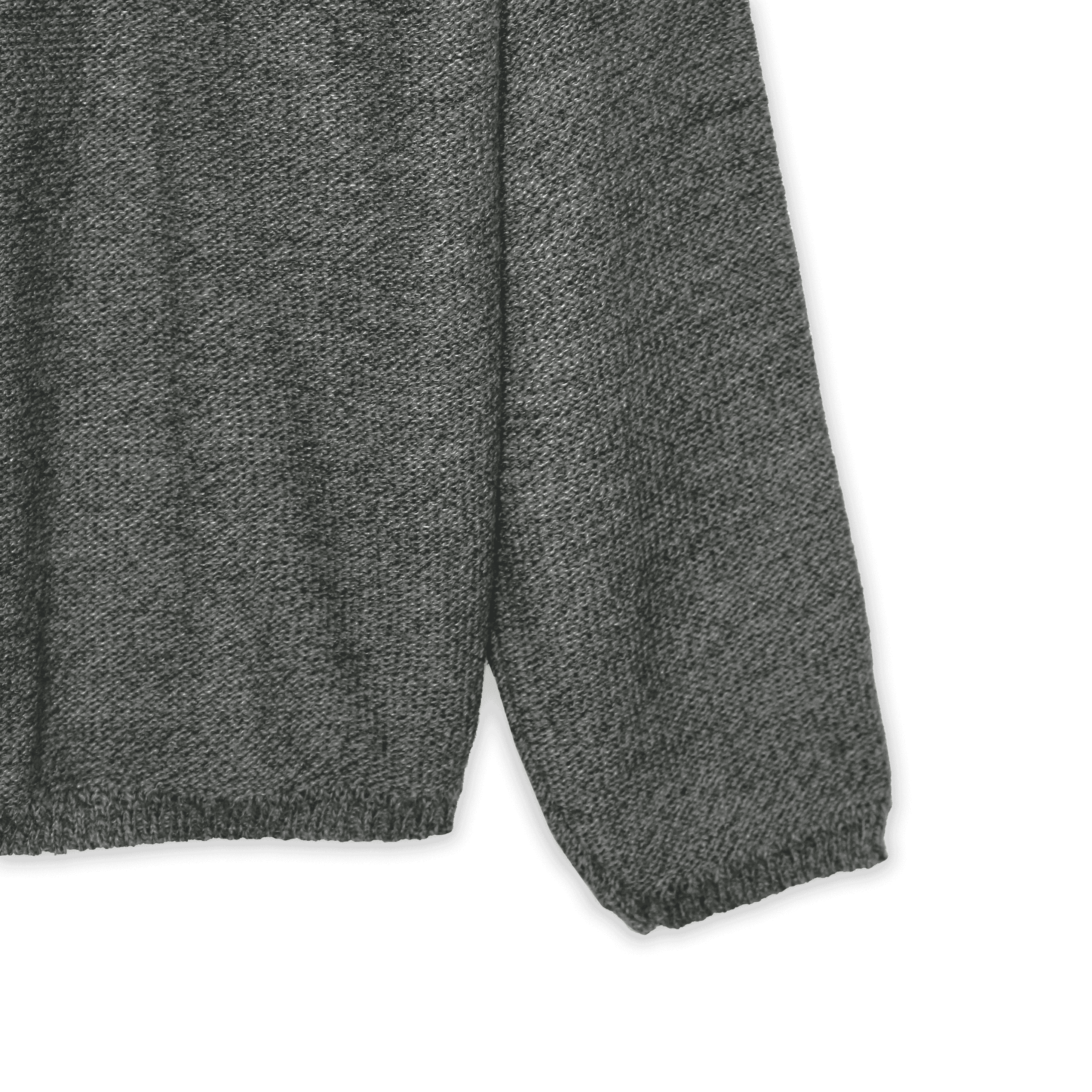 Sweater Cuello Roulet Ceniza, vista 3