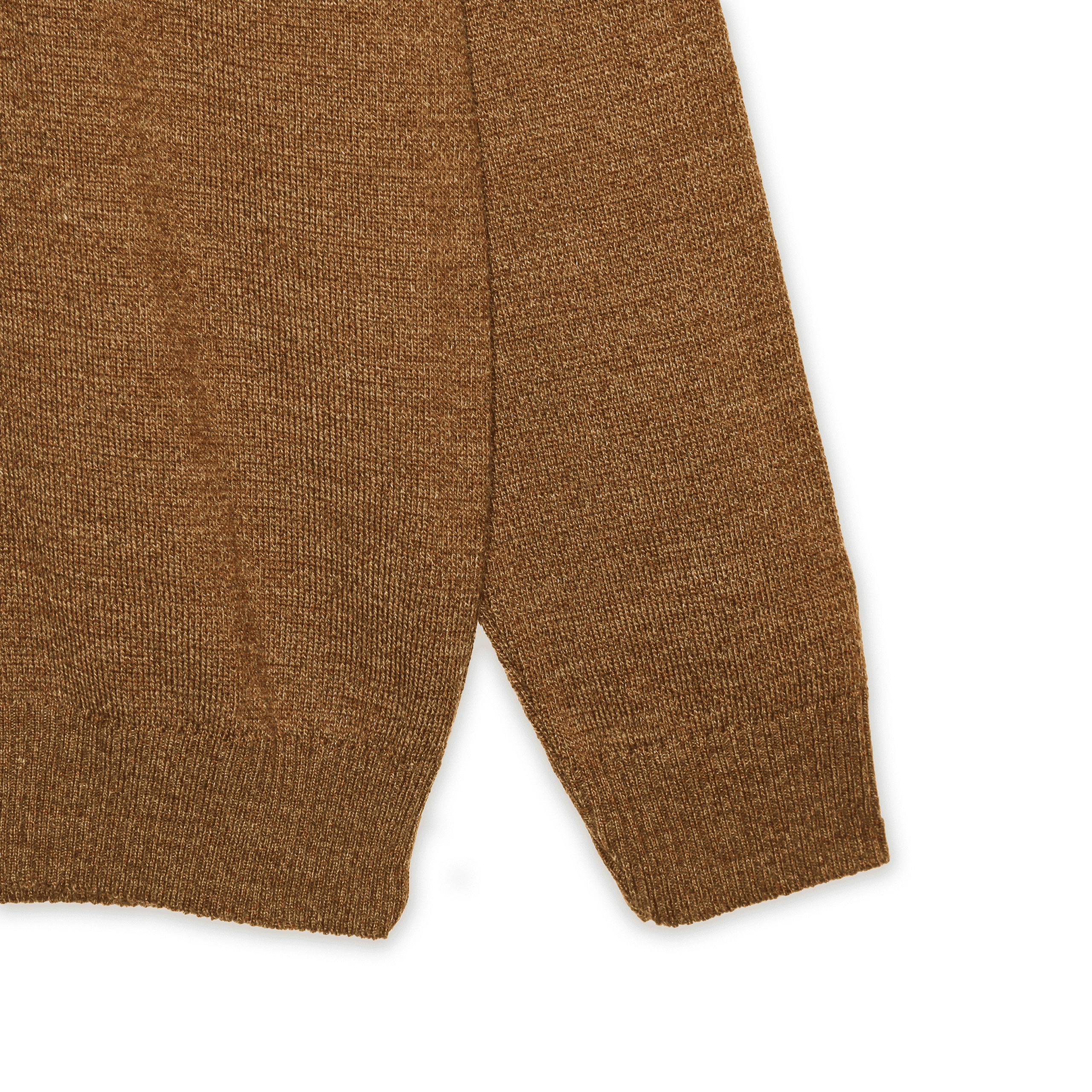 Sweater Cuello Redondo Camel, vista 3