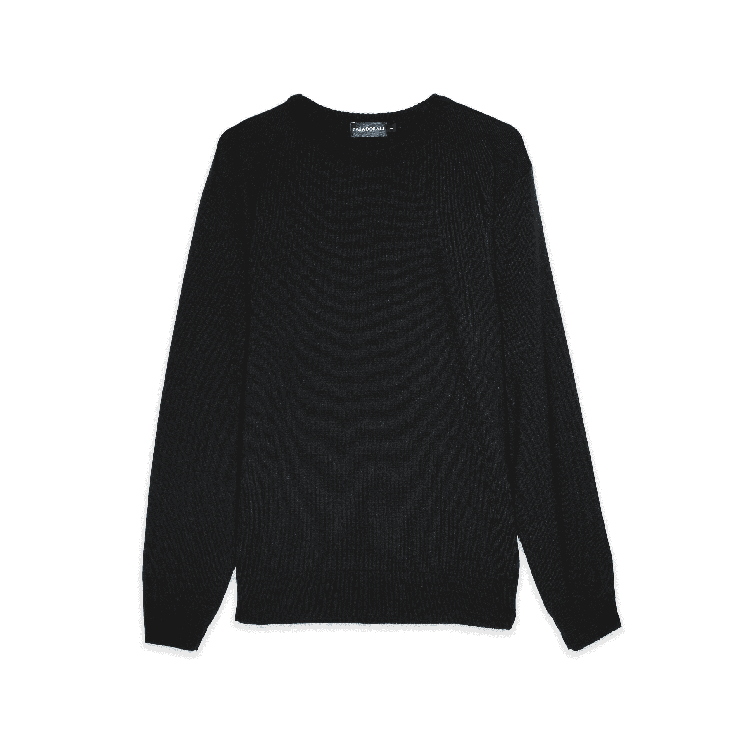 Sweater Cuello Redondo Negro - Zaza Dorali