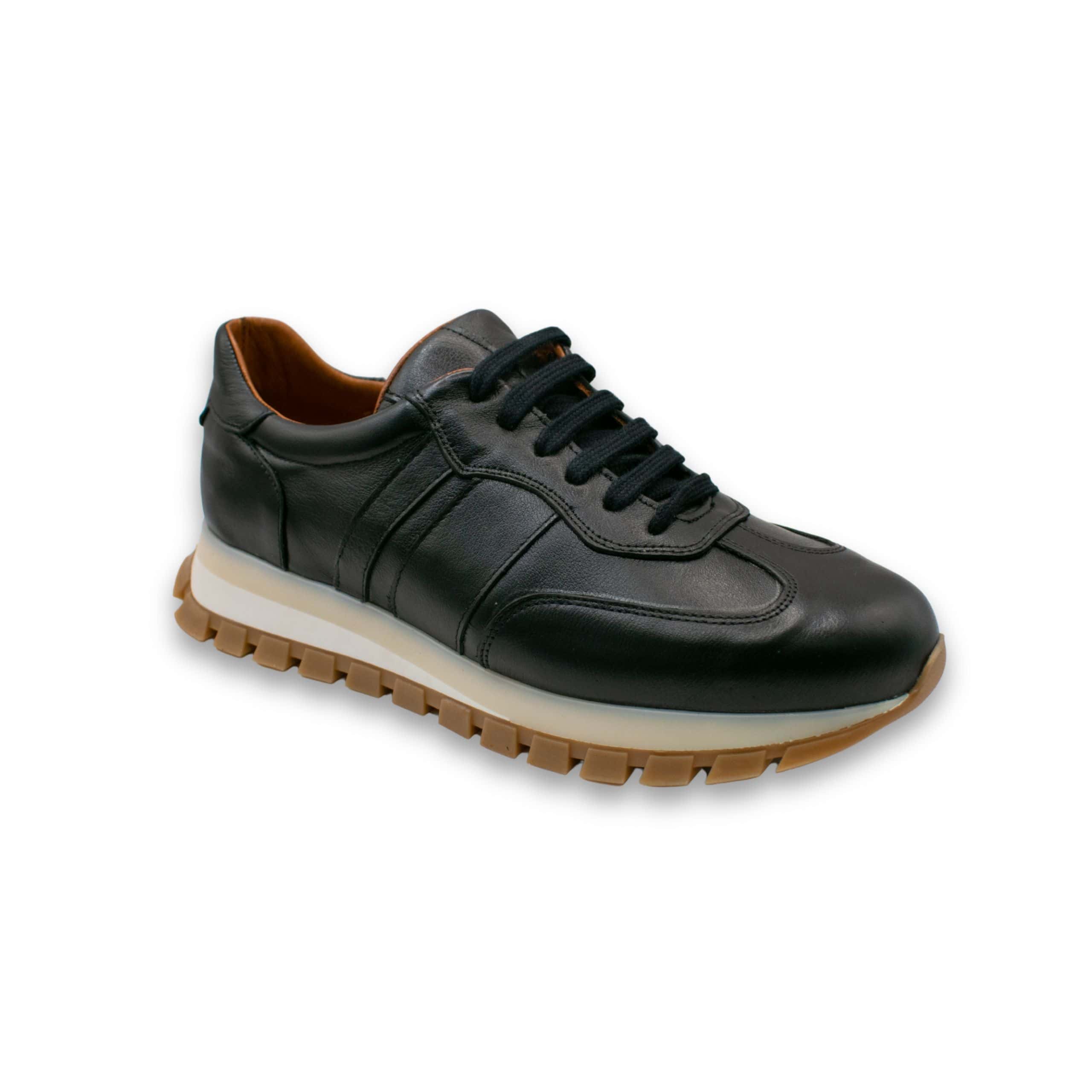 Zapatilla 015 Negra, vista 2