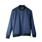 Chaqueta Bomber Azul Marino - Zaza Dorali