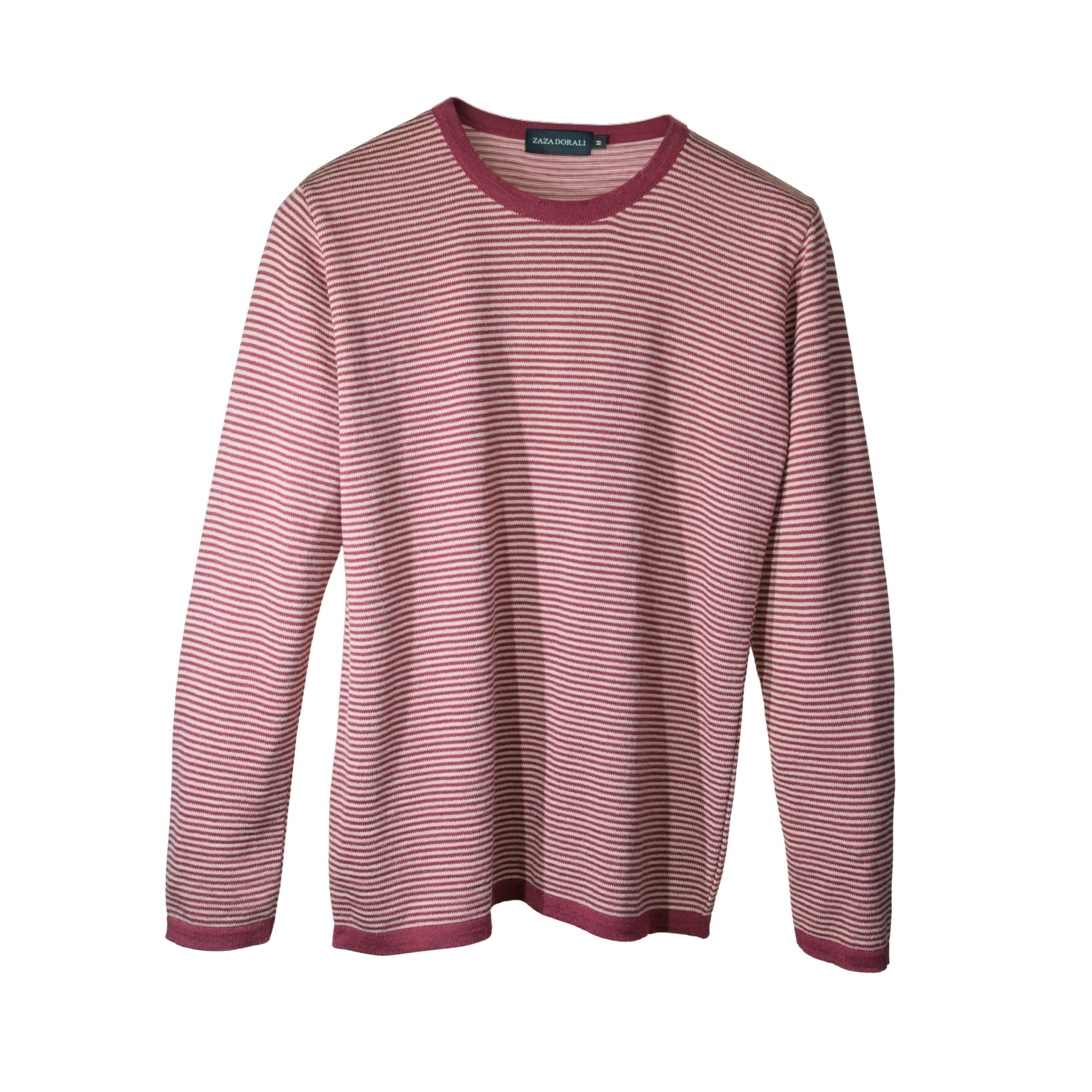 Sweater Cuello Redondo Bordó - Zaza Dorali